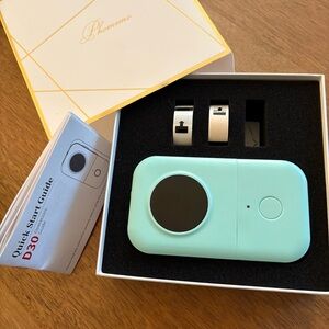 Teal Label Printer w/ Labels - Phomemo